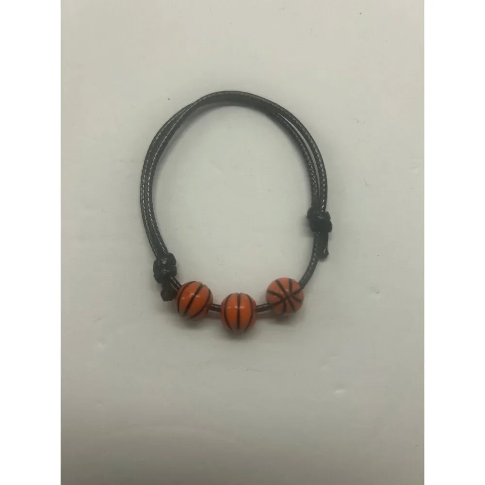Basketball Themed Bracelet